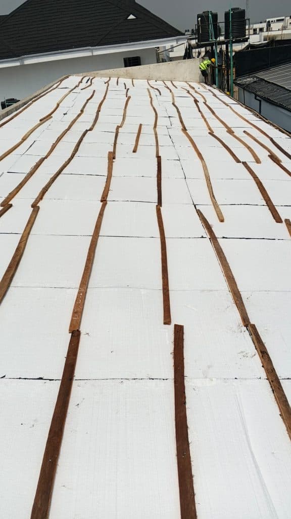 Polysterene Insulation Board Installation