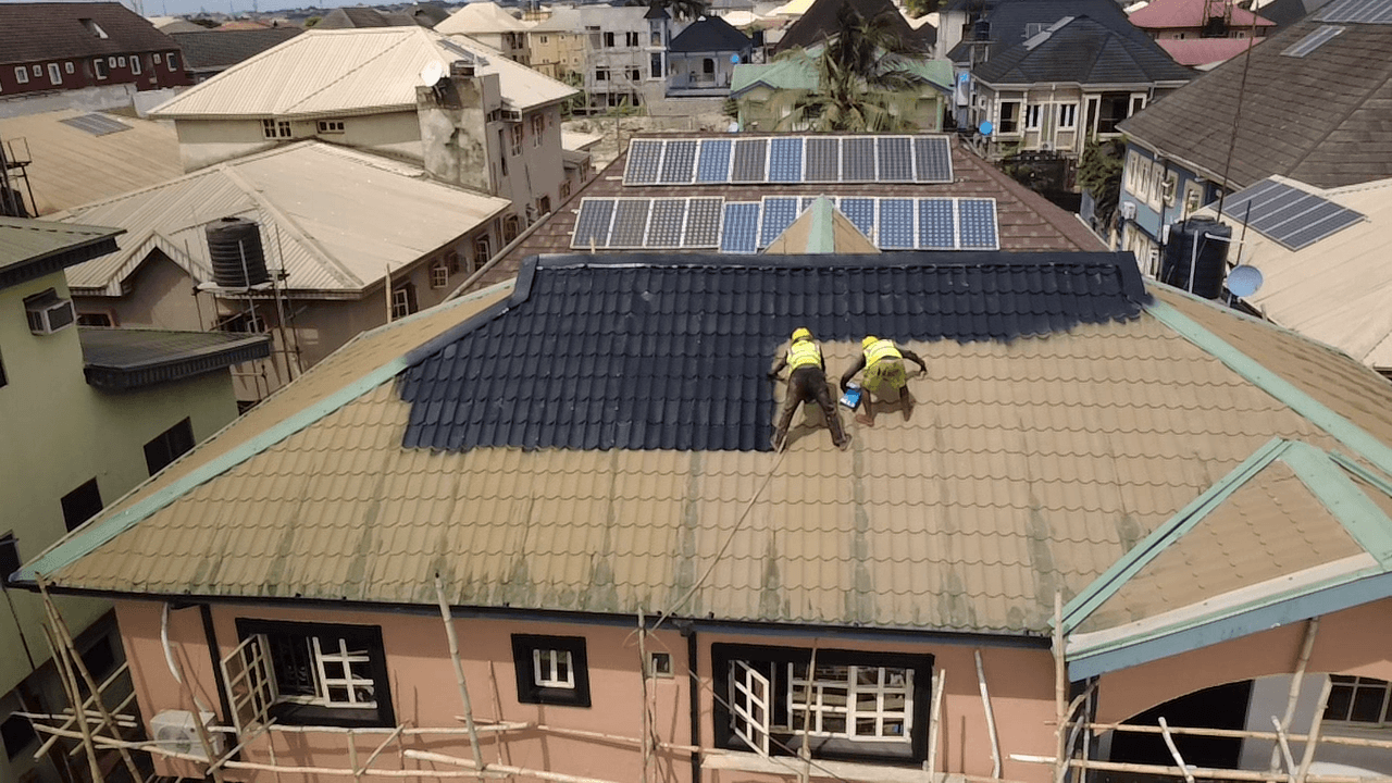 Roof Paint Process