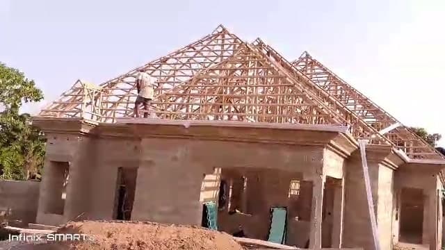 Roof Budget for Woodwork Construction in Akure